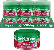 Greenseas Tuna Sweet Chilli Canned Fish Canned Tuna 95g (Pack of 12)