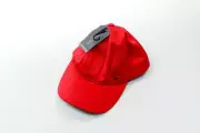 Nautica One Size Red Cotton Unstructured Unisex Baseball Cap Hat