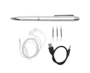 Voice Recording Pen Intelligent Noise Reduction Voice Activated Portable Digital Voice Recorder Pen For Lecture Meeting Neutral English, Fine Pen With Slan