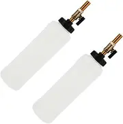 MAGICLULU 2Pcs Brake Bleeder Bottle for Efficient Car Brake Fluid Replacement Compatible with Various Vehicle Models Easy to Use Refill Tool for Safe Oil Change
