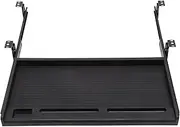 DOITOOL 1Set Under Desk Keyboard Tray Durable Pull Out Keyboard Holder with Comfortable Grip Space Saving Design for Use Tray and Slide Out Platform