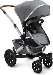 [Joolz] Geo2 Stroller (Gorgeous Grey) - Strollers & Prams, Compact One-Step Fold, All-Wheel Suspension, Easy-Access Basket, Additional Expansion Options, Multiple configurations, UPF 50+ Canopy