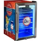 Esso Vintage Fuel Pump Branded Triple Glazed Alfresco 70 Litre Bar Fridge Wit...