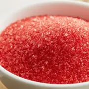 Red Sanding Sugar Sprinkles (6) 8 oz containers Free Shipping