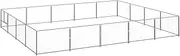 Generic Dog Kennel Silver 20 m虏 Steel,3082151