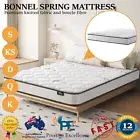 Mattress Queen Double King Single Boucle Bonnell Spring Luxury Medium Firm Foam