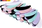 100 Piece Disposable Mini Cosmetic Spatula Set - Facial Mask & Makeup Scoop for