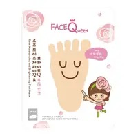 在飛比找屈臣氏網路商店優惠-FaceQueen FaceQueen 玫瑰粉嫩白護足膜1入