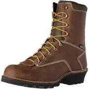 Danner Men's Logger 8" Brown Work Boot, Brown
