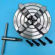 Chuck 4 Jaw K72-125 Manual Type Metal Scroll Chucks 125mm For Mini Lathe Parts
