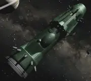 Sentinel Major Terran Spacecraft Wood Model Free Ship