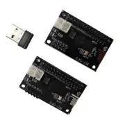 2.4G 2 Players Arcade USB Arcade Zero Delay Joystick Encoder PCB Board for7336