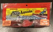 Bass Assassin - 4" Eager Beaver Red Pearl Belly 10PK