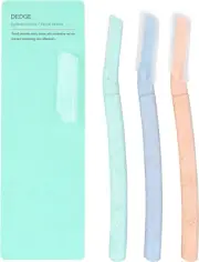 Dedge Eyebrow Razor Multipurpose Dermaplane Facial Razor for Exfoliation, Eye...