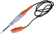 Test Light with Voltmeter, 6-24V Circuit Tester Heavy Duty Test Light, Double Color Electric Tool Probe Fuse Pen for Testing & Checking