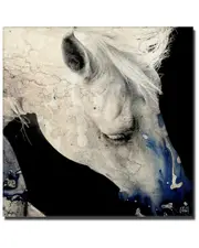 Ready2HangArt Equestrian Saddle Ink PSV Canvas Wall Art by Tristan Scott