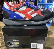 Díadora N9002 Urban Aztec AEW Wrestling Santana & Ortiz Size 8 Dominican Flag
