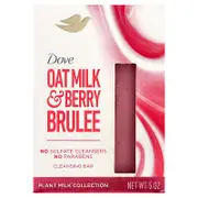 Dove, Cleansing Bar Soap, Oat Milk & Berry Brulee, 5 oz