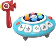 CIYODO 1 Set Pounding for Babies Educational Knocking Game Interactive Knocking Bench Game Hammering Plastic