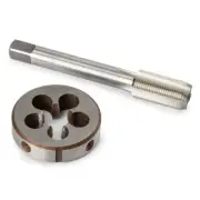 Gunsmithing Tool 1/2"-28 Tap & Die Set (1/2" x 28) 22LR 223 5.56 9mm Right Hand