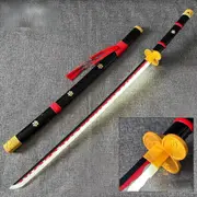 One Piece Light Up Sword Roronoa Zoro Black Enma Anime Costume Cosplay Prop 104cm
