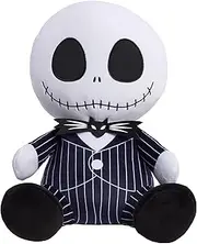 Disney Tim Burton’s The Nightmare Before Christmas Jack Skellington Comfort Weighted Plush, Kids Toys for Ages 3 Up by Just Play