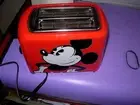 Disney Disneyland Mickey Mouse Red 2-Slice 5-setting Toaster New no box