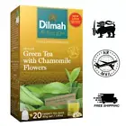 Pure Ceylon Green Tea with Chamomile Flowers 20Bags 100% Natural Premium Quality
