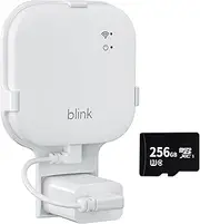 256GB MicroSD Card and Outlet Wall Mount for Blink Sync Module XR, Saving Space Mount Bracket Holder for All-New Blink Indoor Outdoor Home Security Camera with Easy Mount USB-C Short Cable
