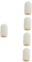 Healeved 5 Sets Toothpick Toothbrushes Picks Holder Dispenser Toothpastes Plaque for Teeth Kit Holder for Bathroom Excel Gum Electric Toothbrush Double-Headed Tooth Pick Portable Wooden