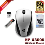HP X3000 G3 Wireless Mouse Silver – Ergonomic, Reliable & Stylish 683N9AA#ABL