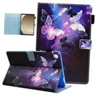 Case for Samsung Galaxy Tab A9 Plus / A9+ Tablet 10.9 Inch Purple Butterfly