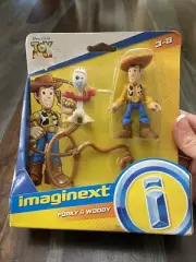 Fisher Price Imaginext Disney Pixar Toy Story 4 Forky and Woody Figures