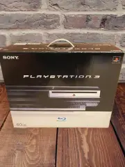 Sony PlayStation 3 PS3 60GB CECHA00 Black Console Early Model Rare Unused Japan
