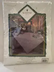 Waterford Linens Banquet Size Oblong Tablecloth Table Cover