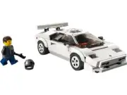 Lego SPEED CHAMPIONS 76908 Lamborghini Countach Build, race and display!