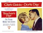 Teacher's Pet lobby card Doris Day Clark Gable 1958 OLD MOVIE PHOTO