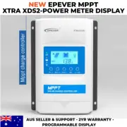 EPEVER MPPT 12V/24V Solar Charge Controller 20A 100V with LCD Display V,A,kWH