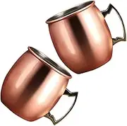 WEKADRIN Stainless Steel Moscow Mule Cup 60ml Creative Wine Cup Set for Restaurant