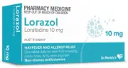 LORAZOL -LORATADINE 10MG- SAME CLARATYNE *250* TABLETS (EXPIRY 07/2026 -L250-