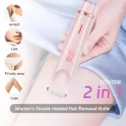 Women Electric Bikini Trimmer Wet Dry Use for Ladies Hair Head Electric Shaver