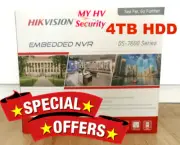 SPECIAL!! HIKVISION DS-7608NI-M2/8P 4K 8CH 4TB HDD NVR POE GENUINE AU STOCK