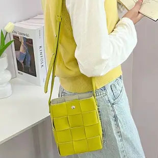 【MoonDy】韓國包包 小側背包 旅行小包 編織包包 女生斜背包 側背包 手機小包 可愛韓國小包包 側背小方包