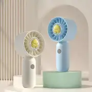 3-gear Adjustable Portable Handheld Fan Low Noise USB Rechargeable Mini Fan