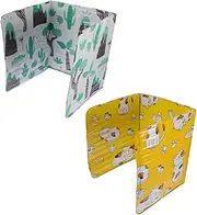 BIUDECO Set of 2 Oil Splash Aluminum Foil Baffle Heat Kitchen Wall Protection Non-Stick Design