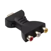 2X(-Compatible to 3 RGB Video Audio Adapters -Male to 3 Video Audio5736