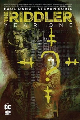 The Riddler: Year One by Paul Dano Hardcover Book