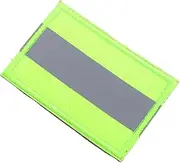 WEKAMOS Enhance Night Visibility Reflective Safety Strips for Clothing Gear Secure Reflective Patches Adhesive Pack of 2
