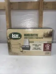 LEM Big Bite Jerky Slicer & Tenderizer Grinder Attachment