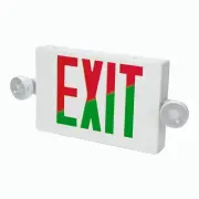 Sure-Lites All-Pro APC7RG Combination LED Exit Sign and Emergency Light